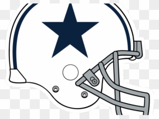 Dallas Cowboys Clipart Stars - Dallas Cowboys Helmet Svg - Png Download