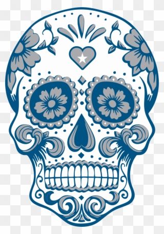 Dia De Los Muertos Skulls Png Clipart