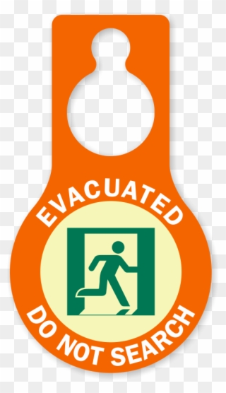 Earthquake Vector Drill Image Freeuse Download - Brady 81792 Glow-in-the Dark Safety Guidance Aluminum Clipart