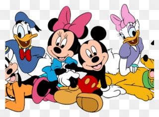Friends Clipart Party - Mickey Mouse Friends Png Transparent Png