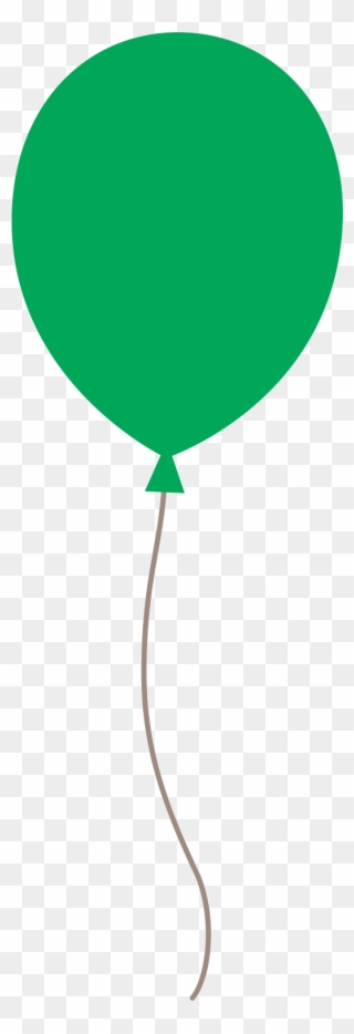 The Happy Ethan Project - Green Balloon Clip Art - Png Download