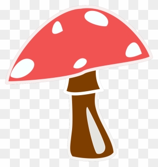 Mushroom, Cap - - Free Icons Toadstool Transparent Background Clipart