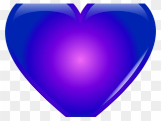 Image Black And White Stock Blue Heart Clipart - Balloon - Png Download