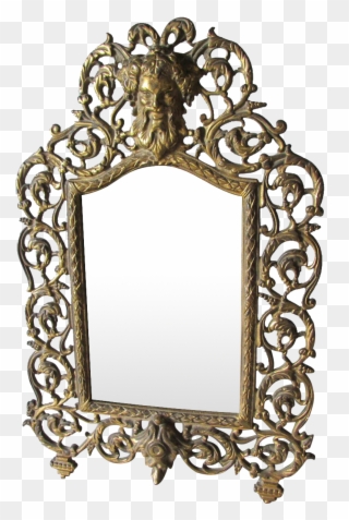 Bradley Mirror - Antique Bradley Hubbard Mirror Clipart