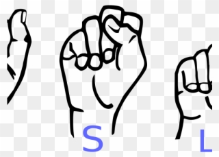 Language Clipart Cute - Sign Language Class - Png Download