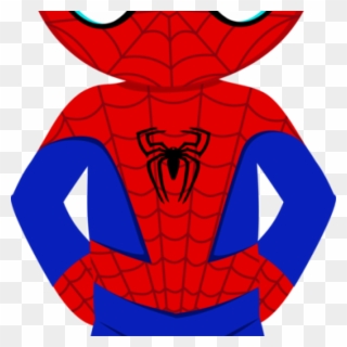 Spiderman Clip Art Grafos Superboys Grafos Superboy3 - Homem Aranha Cute Em Png Transparent Png