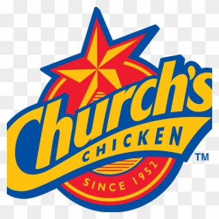 I Love Their Chicken Legs - Churchs Chicken Logo Clipart