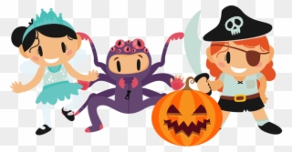 Picture1 - Halloween Kids Costume Cartoon Transparent Clipart