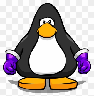 Gloves Clipart Club Penguin - Club Penguin Dark Blue - Png Download