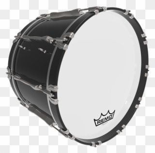 Powermax® Ultra White Crimplock® Image - Marching Bass Drum Remo Clipart