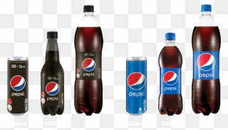 Pepsi Regular - Pepsi Black Bottle Malaysia Clipart