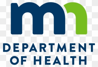Mdh Logo Blue With Green Vertical - Mn Department Of Health Logo Clipart