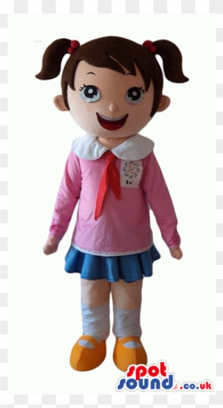 Display All Pictures - School Girl Mascot Costumes Clipart