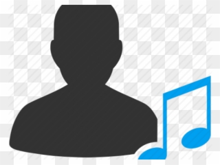 Music Icons Person - Music Profile Icon Png Clipart