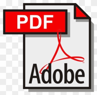 Pdf Clipart - Adobe Pdf - Png Download