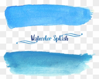Watercolor Blue Png Clip Library Download - Imagens Tumblr Azul Em Png Transparent Png