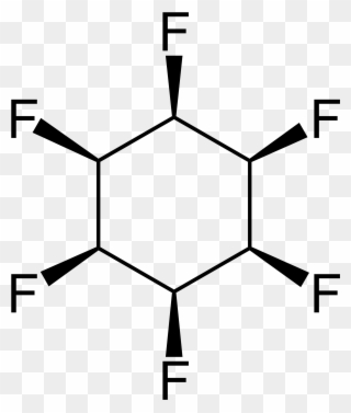 File All Cis Hexafluorocyclohexane - 1 2 3 4 5 6 Hexafluorocyclohexane Clipart