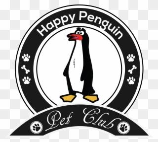 Happy Penguin - Pet Sitting Clipart