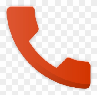 Open - Red Phone Icon Android Clipart