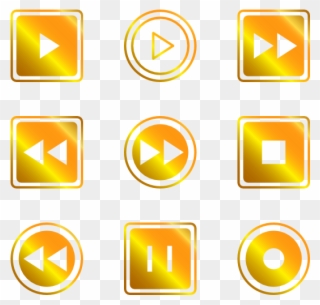 Music Player Icons - Music Clipart