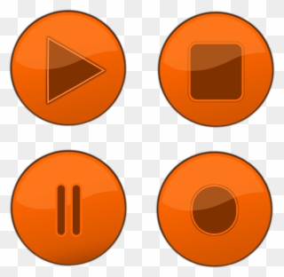 Play And Pause Button Png Clipart