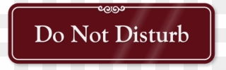 Do Not Disturb Sign For Office - No Visitors Sign Clipart