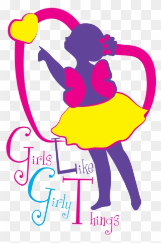 Girly Clipart Shopping - Png Download