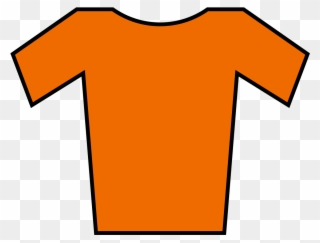 Orange Jersey Png Clipart (#2061105) - PinClipart