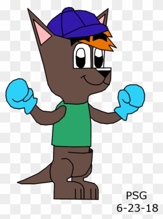 Picture Free Library Cory Wearing Gloves By - Cartoon Clipart