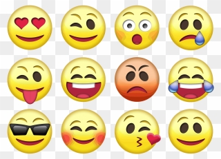 “the Biggest Problem About All Electronic Communication - Emoji Symbols Clipart