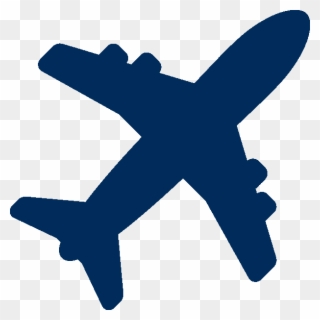 Clipart Plane Shipping - Airplane Silhouette Png Transparent Png