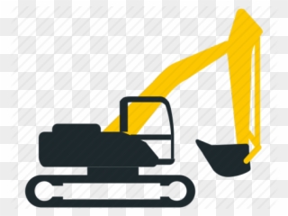 Excovator Clipart Mining Equipment - Mining Excavator Icon - Png Download