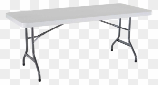 Folding Table Png Image - White Folding Table Clipart