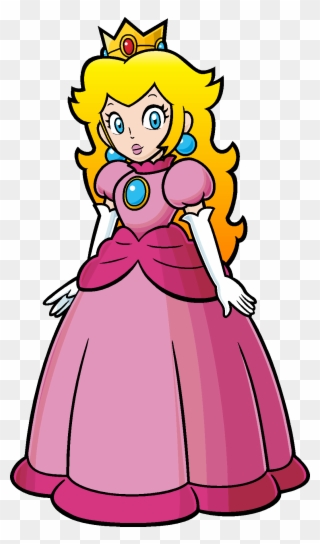 Princess Peach Clipart Original Design - Disfraz De La Princesa De Mario Bros - Png Download