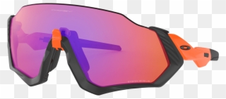 Flight Jacket Sunglasses In Matte Black Prizm Trail - Oo9401 0437 Oakley Clipart