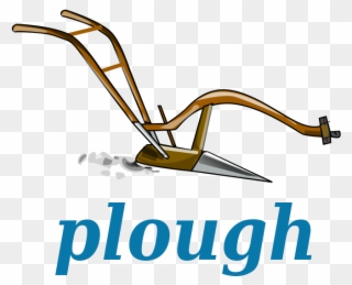 File - Wikivoc-plough - Svg - Plough Clip Art - Png Download