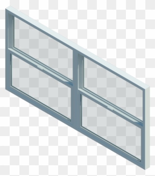 Bimtool Ventana Guillotina De Pvc Simple Genérico - Window Clipart