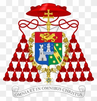 Coat Of Arms Of Cardinal Federico Tedeschini - Cardinal Bishop Coat Of Arms Clipart