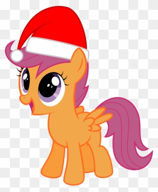 Merry Christmas - - My Little Pony Santa Clipart