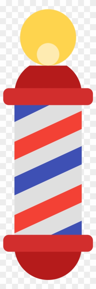 Barber Pole Icon Clipart
