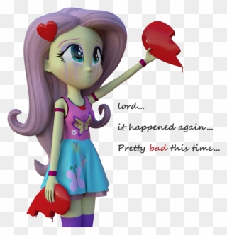 D Artist Fluttershy Ek Crying Equestria Clipart