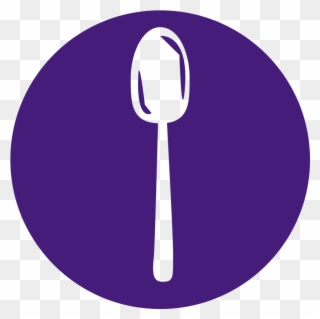 Spoon Clipart Purple - Spoon University Purple - Png Download