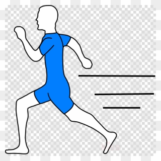 Running Man Clip Art Clipart Clip Art - Draw A Running Man - Png Download