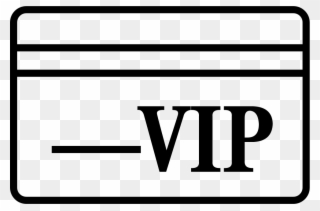 Membership Card Comments - Gold Vip Clipart