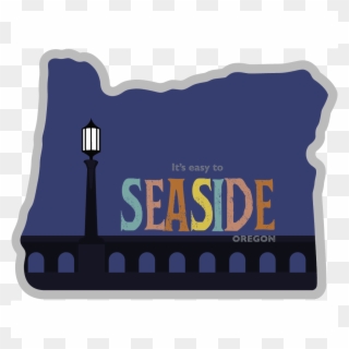 Seaside Oregon Sticker - Sticker Clipart