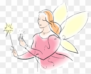Thanks To Her Fairy Godmother, Cinderella Went From - Fairy Tale Clipart