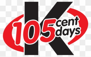 K105 Cent Days @ The Beach Bar - Graphic Design Clipart