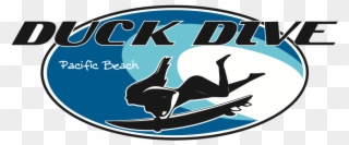 Duck Dive Pacific Beach - Duck Dive Pb Logo Clipart