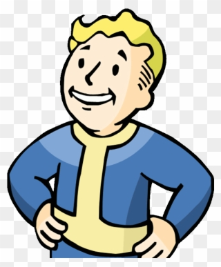 The Unholy Angels Motorcycle Club - Vault Boy Profile Clipart