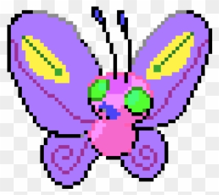 Psychic/bug Butterfree - Butterfree Clipart